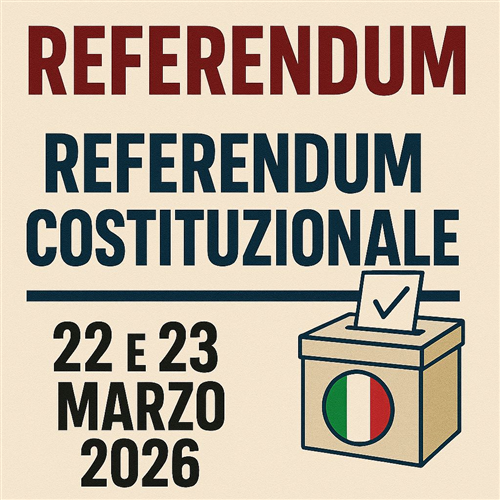 Referendum Costituzionale di domenica 22 e lunedì 23 marzo 2026 - Voto domiciliare per gli elettori affetti da infermità che ne rendano impossibile l'allontanamento dall'abitazione in cui dimorano